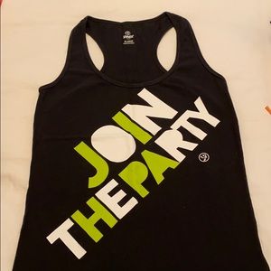 Zumba Join The Party Racerback shirt